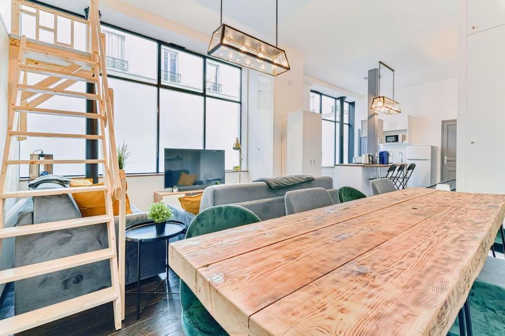 Renovated Design Apartment In Montparnasse Paris Dış mekan fotoğraf